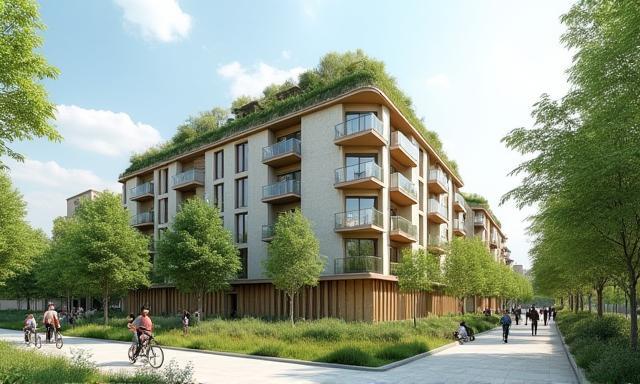 Résidence Écoquartier à Paris 14e