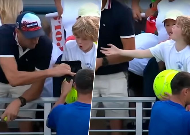 El hombre que le robó la gorra a un niño en el US Open ha conseguido algo más que una gorra: el odio de medio internet